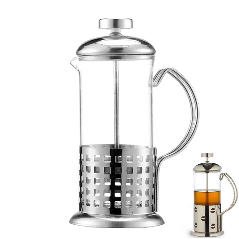 Premium Stainless Steel French Press - 350ml Coffee Perfection