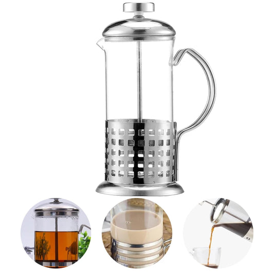 Premium Stainless Steel French Press - 350ml Coffee Perfection