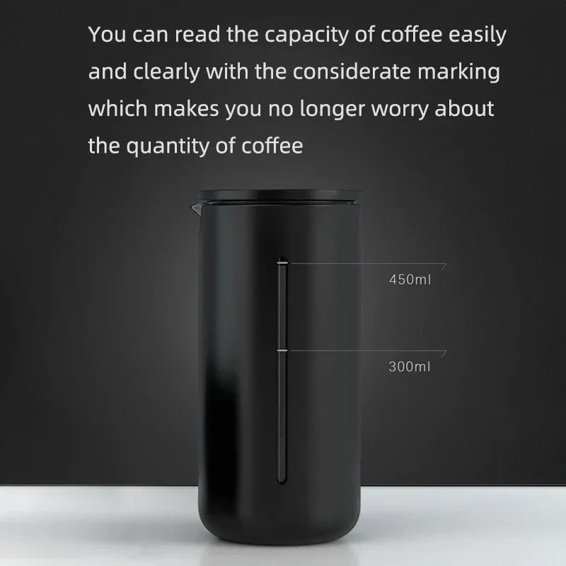 TIMEMORE French Press - Premium 450ml Coffee & Tea Maker
