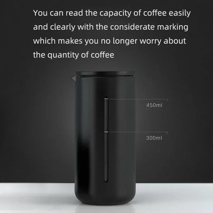 TIMEMORE French Press - Premium 450ml Coffee & Tea Maker