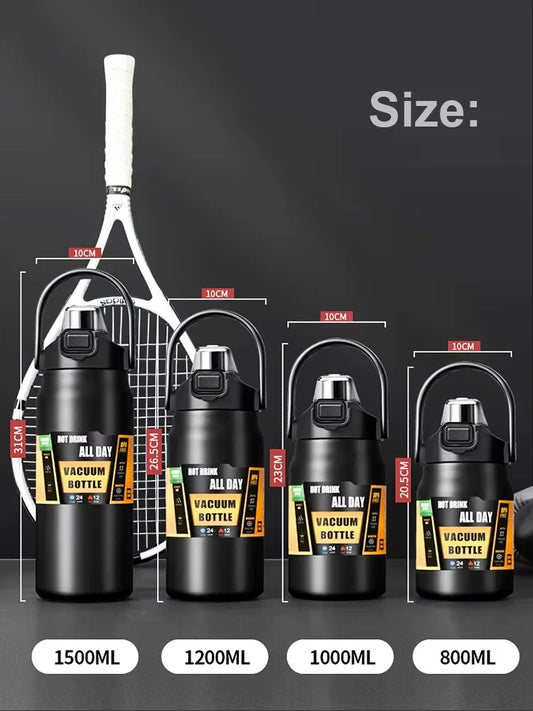 Premium Stainless Steel Thermal Bottle - Adventure Companion