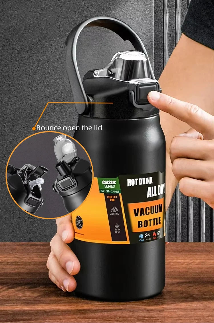 Stainless Steel Thermal Bottle - Adventure Companion