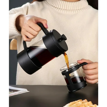 Premium 600ml French Press - Coffee Magic in Glass