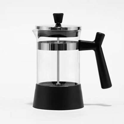 Premium French Press Coffee Maker - 600ml Glass Carafe