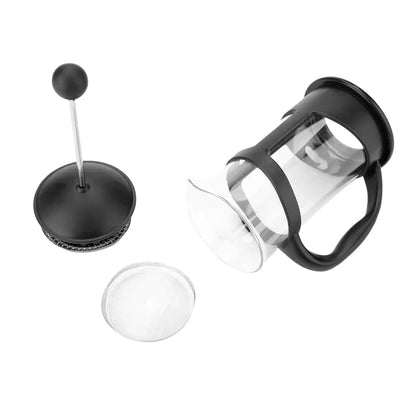 Premium Glass French Press Coffee Maker - 350/600/800ml