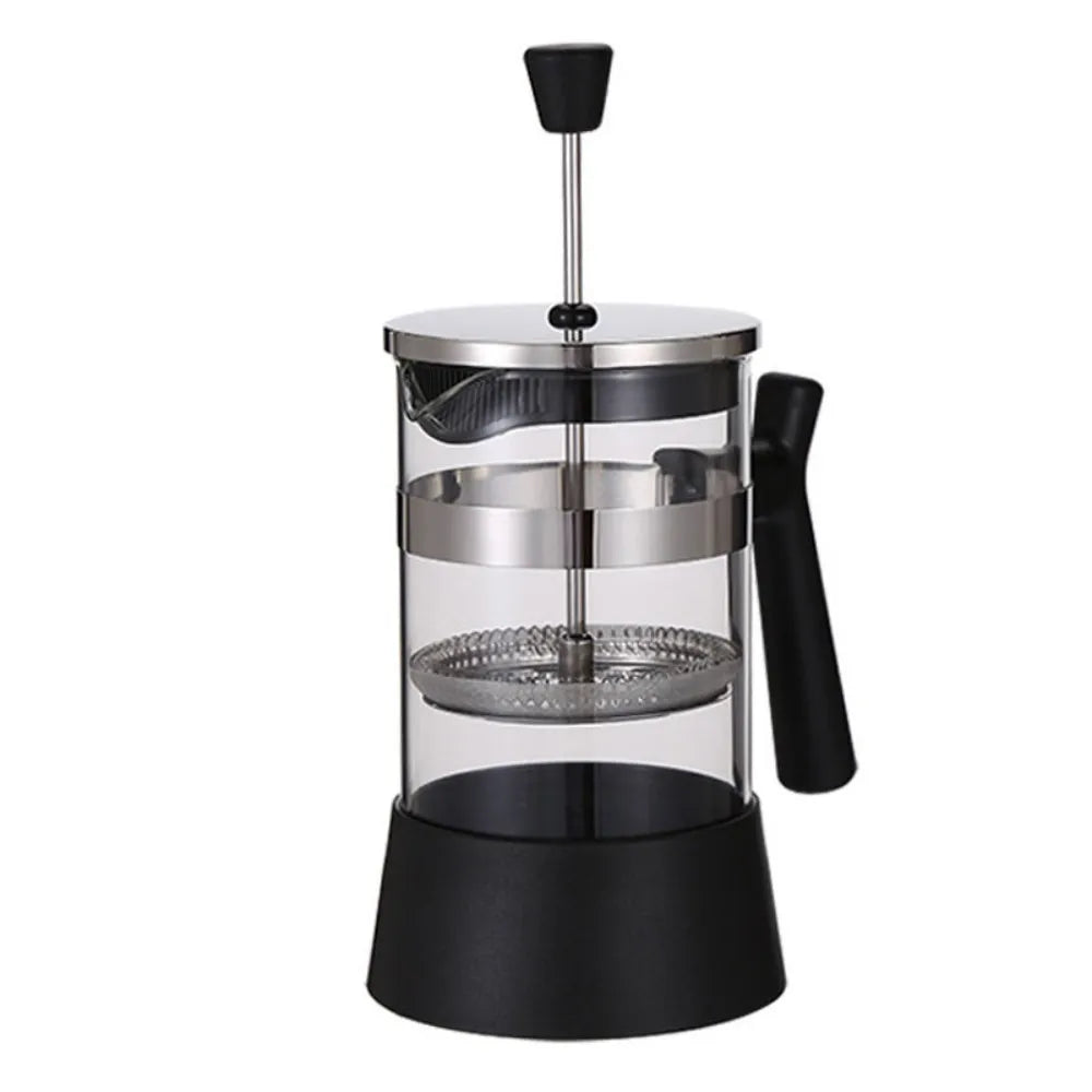 Premium French Press Coffee Maker - 600ml Glass Carafe