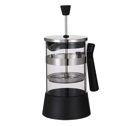 Premium French Press Coffee Maker - 600ml Glass Carafe
