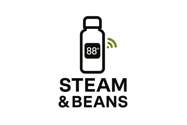 Steam & Beans Logo - Thermos Focus